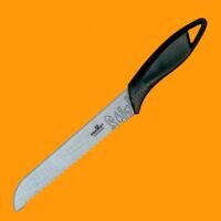 Нож кухонный хлебный малый НХМ-01 нержавеющий