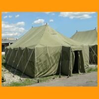 Палатка армейская УСБ-56 унифицированная санитарно-барачная брезентовая